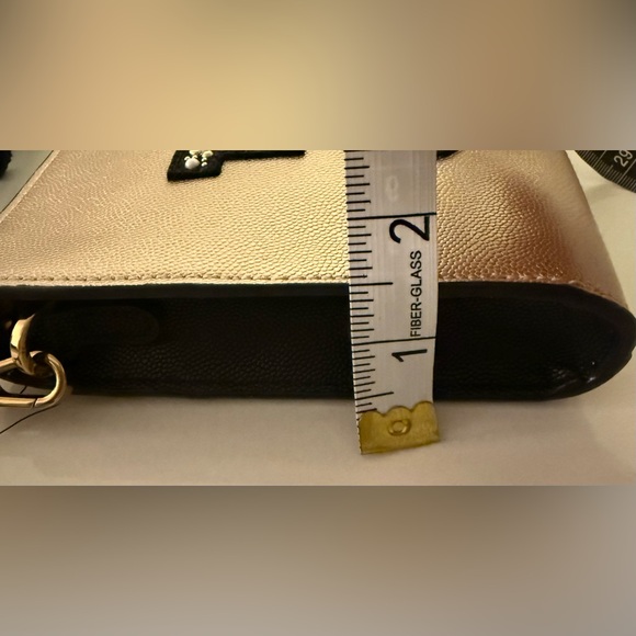 Karl Lagerfeld Paris Crystal Embellished Convertible Crossbody Bag Clutch Purse - Picture 9 of 9